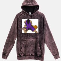 Lane Seven  Vintage Raglan Unisex Pullover Hoodie Thumbnail