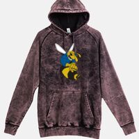 Lane Seven  Vintage Raglan Unisex Pullover Hoodie Thumbnail