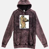 Lane Seven  Vintage Raglan Unisex Pullover Hoodie Thumbnail