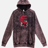 Lane Seven  Vintage Raglan Unisex Pullover Hoodie Thumbnail