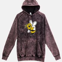 Lane Seven  Vintage Raglan Unisex Pullover Hoodie Thumbnail