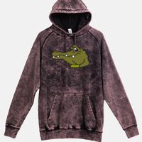 Lane Seven  Vintage Raglan Unisex Pullover Hoodie Thumbnail