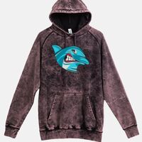 Lane Seven  Vintage Raglan Unisex Pullover Hoodie Thumbnail