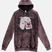 Lane Seven  Vintage Raglan Unisex Pullover Hoodie Thumbnail