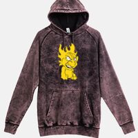 Lane Seven  Vintage Raglan Unisex Pullover Hoodie Thumbnail