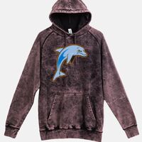 Lane Seven  Vintage Raglan Unisex Pullover Hoodie Thumbnail