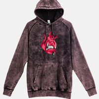 Lane Seven  Vintage Raglan Unisex Pullover Hoodie Thumbnail