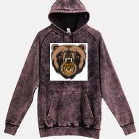 Lane Seven  Vintage Raglan Unisex Pullover Hoodie Thumbnail