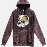 Lane Seven  Vintage Raglan Unisex Pullover Hoodie Thumbnail