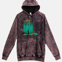 Lane Seven  Vintage Raglan Unisex Pullover Hoodie Thumbnail