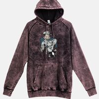 Lane Seven  Vintage Raglan Unisex Pullover Hoodie Thumbnail