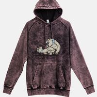 Lane Seven  Vintage Raglan Unisex Pullover Hoodie Thumbnail