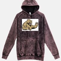 Lane Seven  Vintage Raglan Unisex Pullover Hoodie Thumbnail