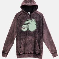 Lane Seven  Vintage Raglan Unisex Pullover Hoodie Thumbnail