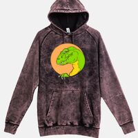 Lane Seven  Vintage Raglan Unisex Pullover Hoodie Thumbnail