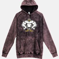 Lane Seven  Vintage Raglan Unisex Pullover Hoodie Thumbnail