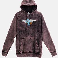 Lane Seven  Vintage Raglan Unisex Pullover Hoodie Thumbnail