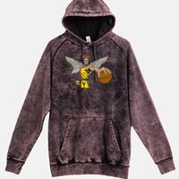 Lane Seven  Vintage Raglan Unisex Pullover Hoodie Thumbnail