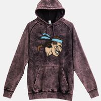 Lane Seven  Vintage Raglan Unisex Pullover Hoodie Thumbnail