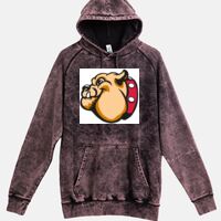 Lane Seven  Vintage Raglan Unisex Pullover Hoodie Thumbnail