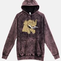 Lane Seven  Vintage Raglan Unisex Pullover Hoodie Thumbnail