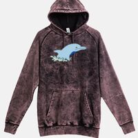 Lane Seven  Vintage Raglan Unisex Pullover Hoodie Thumbnail