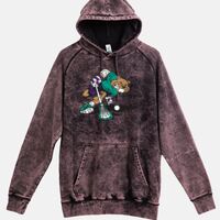 Lane Seven  Vintage Raglan Unisex Pullover Hoodie Thumbnail