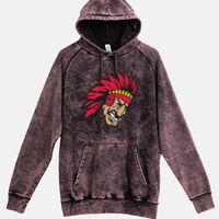 Lane Seven  Vintage Raglan Unisex Pullover Hoodie Thumbnail