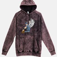 Lane Seven  Vintage Raglan Unisex Pullover Hoodie Thumbnail