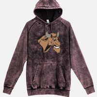 Lane Seven  Vintage Raglan Unisex Pullover Hoodie Thumbnail