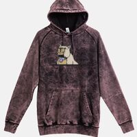 Lane Seven  Vintage Raglan Unisex Pullover Hoodie Thumbnail