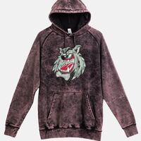 Lane Seven  Vintage Raglan Unisex Pullover Hoodie Thumbnail