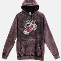 Lane Seven  Vintage Raglan Unisex Pullover Hoodie Thumbnail