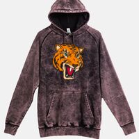 Lane Seven  Vintage Raglan Unisex Pullover Hoodie Thumbnail