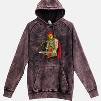 Lane Seven  Vintage Raglan Unisex Pullover Hoodie Thumbnail