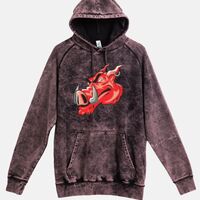 Lane Seven  Vintage Raglan Unisex Pullover Hoodie Thumbnail