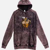 Lane Seven  Vintage Raglan Unisex Pullover Hoodie Thumbnail