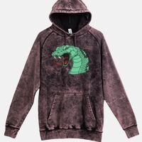 Lane Seven  Vintage Raglan Unisex Pullover Hoodie Thumbnail