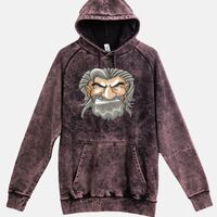 Lane Seven  Vintage Raglan Unisex Pullover Hoodie Thumbnail