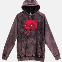 Lane Seven  Vintage Raglan Unisex Pullover Hoodie Thumbnail