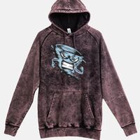 Lane Seven  Vintage Raglan Unisex Pullover Hoodie Thumbnail
