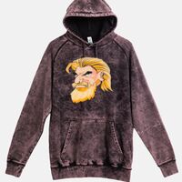 Lane Seven  Vintage Raglan Unisex Pullover Hoodie Thumbnail