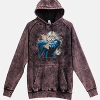 Lane Seven  Vintage Raglan Unisex Pullover Hoodie Thumbnail