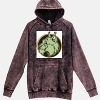 Lane Seven  Vintage Raglan Unisex Pullover Hoodie Thumbnail