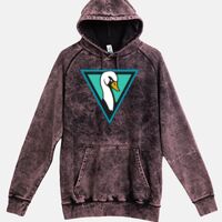 Lane Seven  Vintage Raglan Unisex Pullover Hoodie Thumbnail