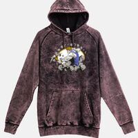 Lane Seven  Vintage Raglan Unisex Pullover Hoodie Thumbnail