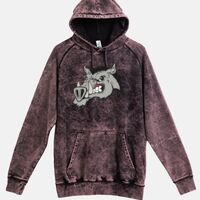 Lane Seven  Vintage Raglan Unisex Pullover Hoodie Thumbnail