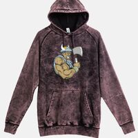 Lane Seven  Vintage Raglan Unisex Pullover Hoodie Thumbnail