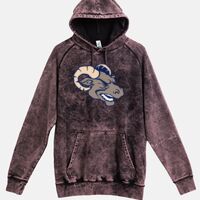 Lane Seven  Vintage Raglan Unisex Pullover Hoodie Thumbnail
