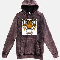 Lane Seven  Vintage Raglan Unisex Pullover Hoodie Thumbnail